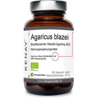 Produktbild von KENAY Agaricus blazei Brasilianischer Mandel-Egerling Kapseln vegetarisch ohne Zusatzstoffe 60 Stück