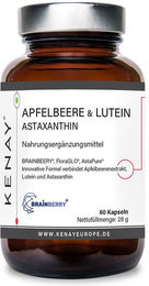 KENAY Apfelbeere Lutein Astaxantin Nahrungsergänzungsmittel Kapseln – Bild 1 von 2