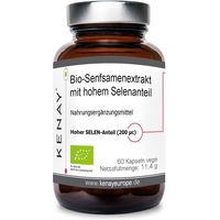 Produktbild von KENAY® Bio Selen Senfsamenextrakt Kapseln
