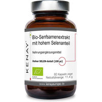 Produktbild von KENAY® Bio Selen Senfsamenextrakt Kapseln