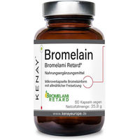 Produktbild von KENAY Bromelain Bromelami Retard Kapseln 60 Stück