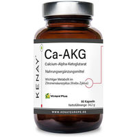 Produktbild von KENAY Calcium-Alpha-Ketoglutarat Ca-AKG Kapseln 60 Stück