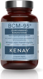 KENAY Kurkuma Extrakt BCM-95 Curcugreen mit Piperin 60 Kapseln – Bild 1 von 5