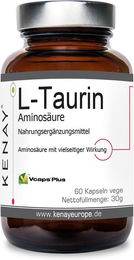 KENAY L-Taurin Aminosäure Kapseln 60 Stück – Bild 1 von 2