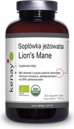 Kenay Löwenmähne Lion's Mane Kapseln vegetarisch 300 Stück – Bild 1 von 1