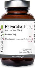 KENAY Mikronisiertes Resveratrol 200 mg Kapseln mit pflanzlichem Ursprung 60 Stück – Bild 1 von 1