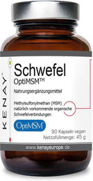 KENAY Schwefel OptiMSM Kapseln 90 Stück – Bild 1 von 2