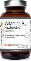 KENAY Vitamin B12 MecobalActive Methylcobalamin 250 mcg Kapseln 60 Stück – Bild 1 von 1