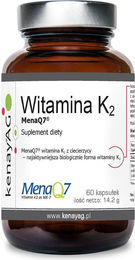 KENAY Vitamin K2 MK-7 MenaQ7 aus Kichererbsen 100 mcg Vegan Kapseln 60 Stück – Bild 1 von 1