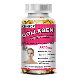 Kenofor Collagen Skin Brightening Nahrungsergänzungsmittel mit 120 Kapseln – Bild 1 von 4