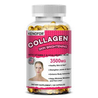 Produktbild von Kenofor Collagen Skin Brightening Nahrungsergänzungsmittel mit 120 Kapseln