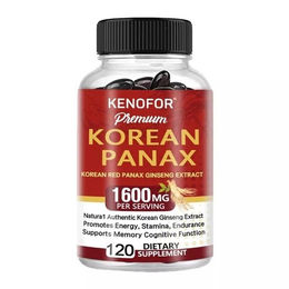 Kenofor Korean Ginseng 1600 mg Kapseln 120 Stück – Bild 1 von 4