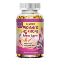 Produktbild von Kenofor Women's Hormone Balance & Menopause Support Nahrungsergänzungsmittel für Frauen 120 Kapseln