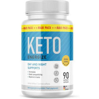 Produktbild von Keto Energize Kräuter-Komplex Kapseln gluten- und laktosefrei