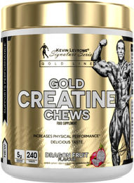 Kevin Levrone Gold Creatine Chews Creatin Monohydrat Lutschtabletten Dragon Fruit 240 Stück – Bild 1 von 2