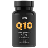 Produktbild von KFD Nutrition Coenzym Q10 Ubiquinon 100 mg Kapseln ohne Zusatzstoffe
