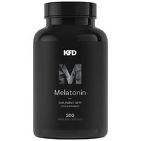 Produktbild von KFD Nutrition Melatonin 1 mg Tabletten zuckerfrei und glutenfrei ohne Zusatzstoffe