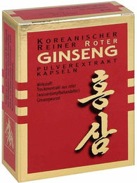 KGV Korea Ginseng Roter Ginseng Extrakt Kapseln hochdosiert 500 mg 30 Stück – Bild 1 von 6