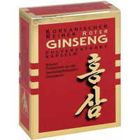 Produktbild von KGV Korea Ginseng Roter Ginseng Extrakt Kapseln hochdosiert 500 mg 30 Stück