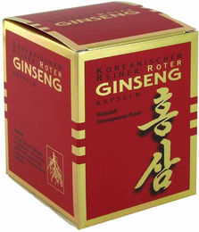 KGV Korea Ginseng Vertriebs GmbH Koreanischer Roter Ginseng Kapseln 300 mg 200 Stück – Bild 1 von 2