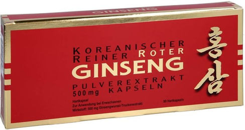 KGV Korea Ginseng Vertriebs GmbH Roter Ginseng Extrakt Kapseln – Bild 1 von 3