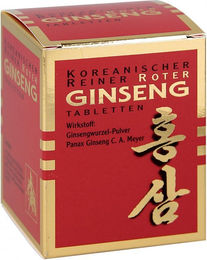 KGV Korea Ginseng Vertriebs GmbH Roter Ginseng Tabletten 300 mg 200 Stück – Bild 1 von 3