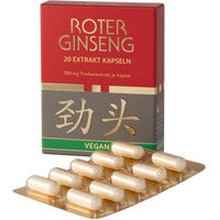 Produktbild von KGV Korea Roter Ginseng 500 mg Kapseln Vegan