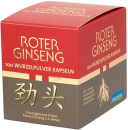 KGV Roter Ginseng Wurzel Pulver Kapseln ohne Zusatzstoffe 100 Stück – Bild 1 von 1