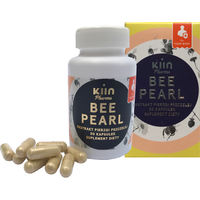 Produktbild von KIIN PHARMA Bee Pearl Bienenbrotextrakt Bio Kapseln glutenfrei und hefefrei 30 Stück