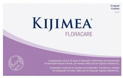 Kijimea Floracare Vegan Kapseln für Erwachsene und Heranwachsende 10 Stück – Bild 1 von 1