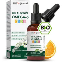 Produktbild von kindgesund Bio Omega-3 Algenöl Tropfen Vegan für Kinder 50 ml