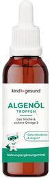 kindgesund Omega 3 Kinder Algenöl Tropfen mit DHA & EPA vegan – Bild 1 von 4
