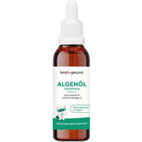 Produktbild von kindgesund Omega 3 Kinder Algenöl Tropfen mit DHA & EPA vegan