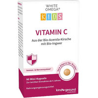 Produktbild von KINDGESUND Vitamin C mit Ingwer für Kinder – Bio Kapseln, vegan, zuckerfrei, 90 Stück