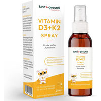 Produktbild von kindgesund® Vitamin D3 K2 Kinder Spray vegan zuckerfrei 25 ml