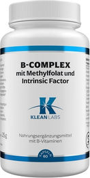 Klean Labs B-Komplex Kapseln mit Methylfolat und Intrinsic Factor 60 Stück – Bild 1 von 1