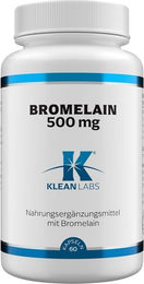 Klean Labs Bromelain 500 mg Kapseln 60 Stück vegan ohne Zusatzstoffe – Bild 1 von 1