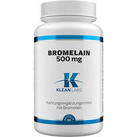 Produktbild von Klean Labs Bromelain 500 mg Kapseln 60 Stück vegan ohne Zusatzstoffe