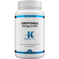 Produktbild von Klean Labs Griffonia 5-HTP 50 mg Kapseln 90 Stück vegan glutenfrei ohne Zusatzstoffe