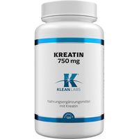 Produktbild von Klean Labs Kreatin Creavitalis Monohydrat Kapseln vegan glutenfrei 120 Stück