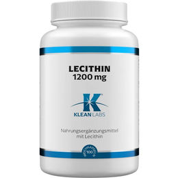 Klean Labs Lecithin Cholin Weichkapseln ohne Zusatzstoffe 100 Stück – Bild 1 von 1