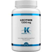 Produktbild von Klean Labs Lecithin Cholin Weichkapseln ohne Zusatzstoffe 100 Stück