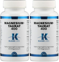 Klean Labs Magnesium Taurat 400 mg Tabletten vegan 120 Stück – Bild 1 von 1