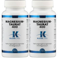 Produktbild von Klean Labs Magnesium Taurat 400 mg Tabletten vegan 120 Stück