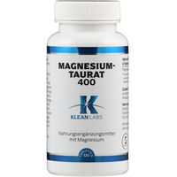 Produktbild von Klean Labs Magnesium Taurat 400 mg Tabletten vegan 120 Stück