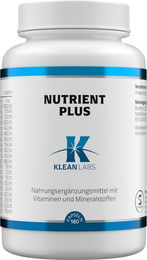 Klean Labs Nutrient Plus Kapseln vegetarisch ohne Zusatzstoffe 180 Stück für Erwachsene und Sportler – Bild 1 von 1