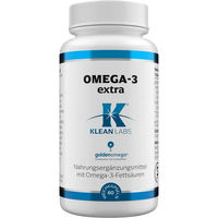 Produktbild von Klean Labs Omega-3 Extra Kapseln ohne Zusatzstoffe 60 Stück