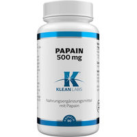 Produktbild von Klean Labs Papain 500 mg Kapseln 90 Stück vegan ohne Zusatzstoffe