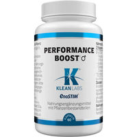 Produktbild von Klean Labs Performance Boost Enostim 600 mg Kapseln vegan glutenfrei 60 Stück