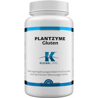 Produktbild von Klean Labs PlantZyme Gluten Kapseln vegan glutenfrei und zuckerfrei